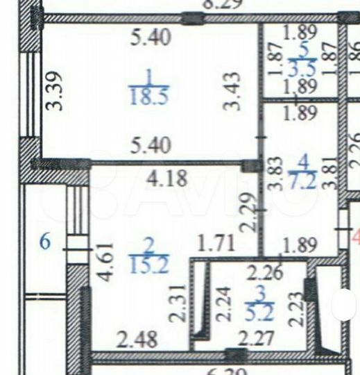 1-к. квартира, 52 м², 10/16 эт.