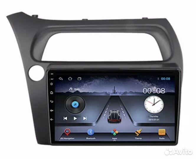 Магнитола Android Honda Civic 2005-2012