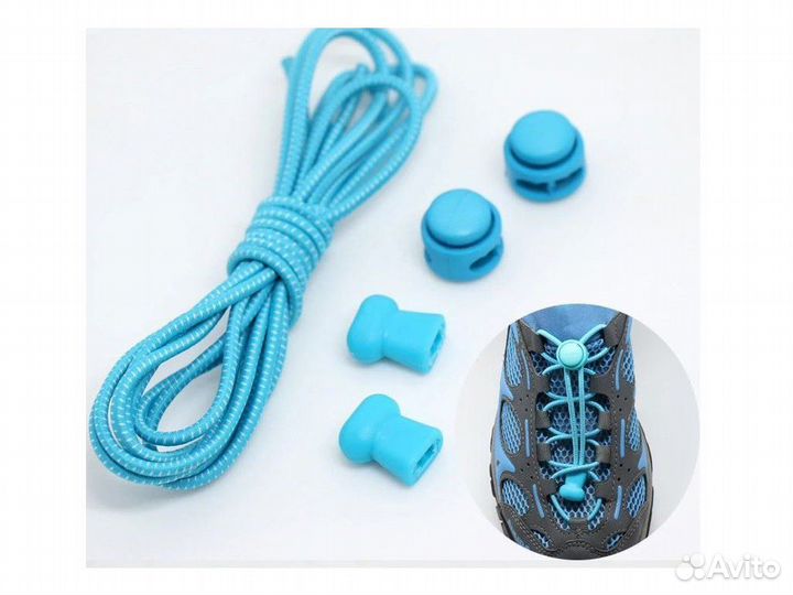 Шнурки для обуви без завязывания.Умные шнурки