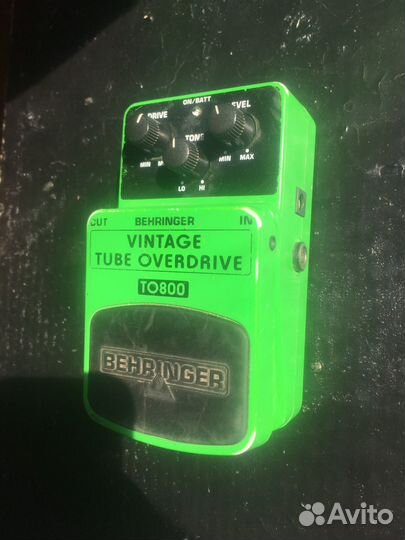Behringer TO800 овердрайв