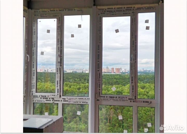 Окна на балкон