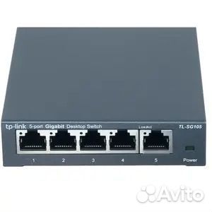 Гигабитный свитч TP-Link TL-SG105 новый