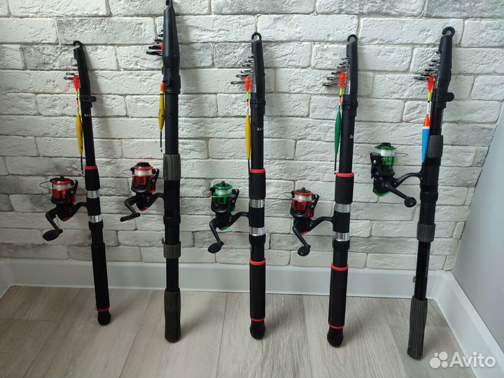 Удочки для рыбалки в сборе, новые, оптом