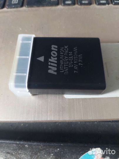 Аккумулятор новый для фотоаппарата nikon d3100