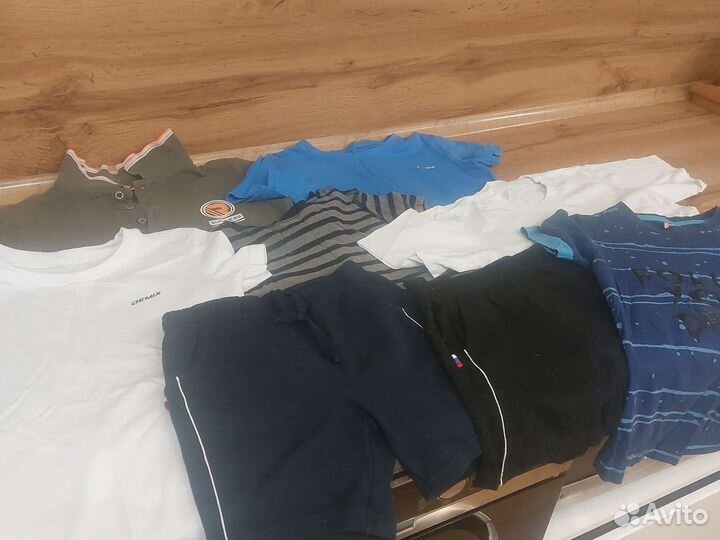 Детские вещи пакетом для мальчика 128 134