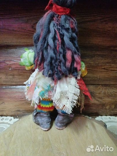 Баба яга кукла ручной работы