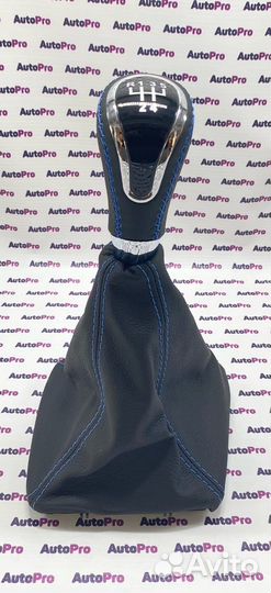 Ручка кпп в коже с чехлом Приора 1