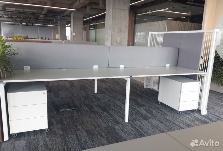 Стол офисный Бенч система Standard (Эстония)