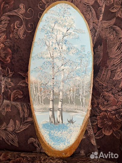 Панно из дерева