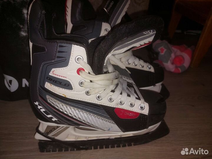 Щитки и коньки 38 размер