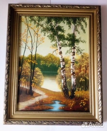 Картина холст масло 