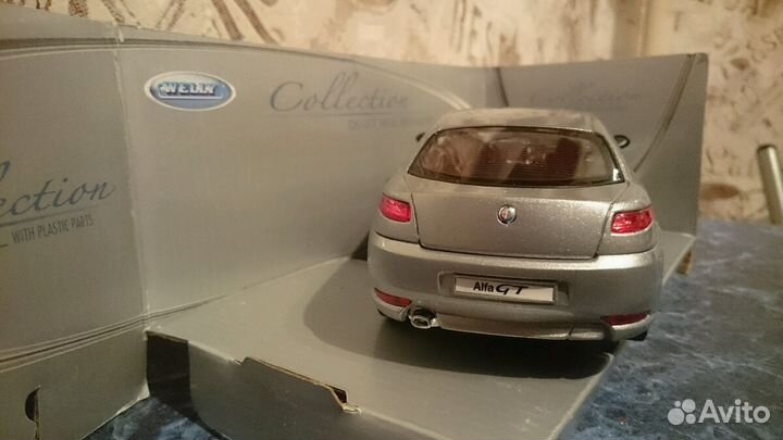 Модель alfa GT 1:24 металл