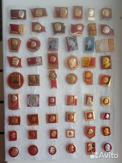 Значки СССР В.И.Ленин