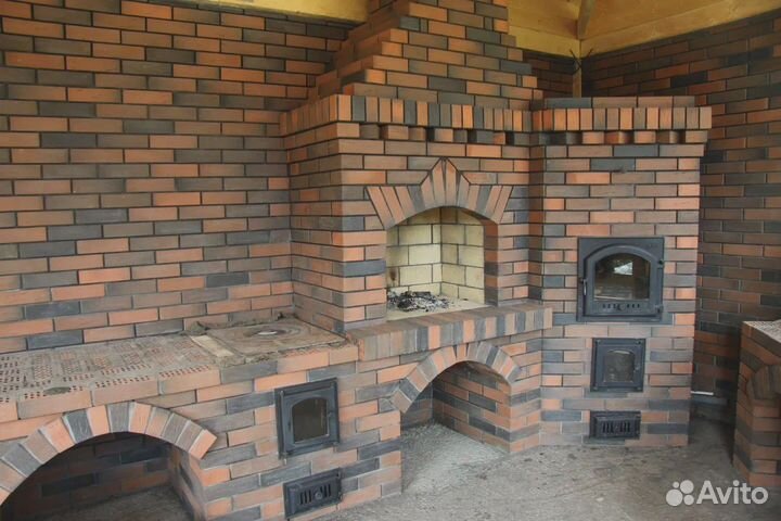 Барбекю комплекс с навесом