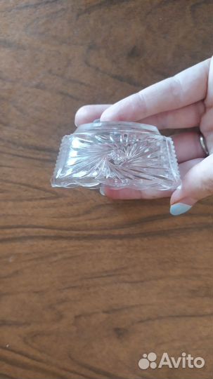 Хрустальная соусница