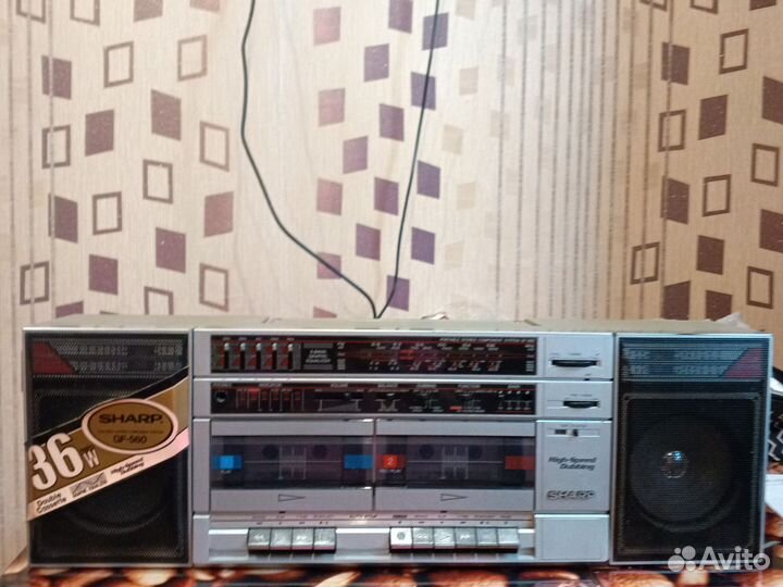 Магнитофон sharp GF -560