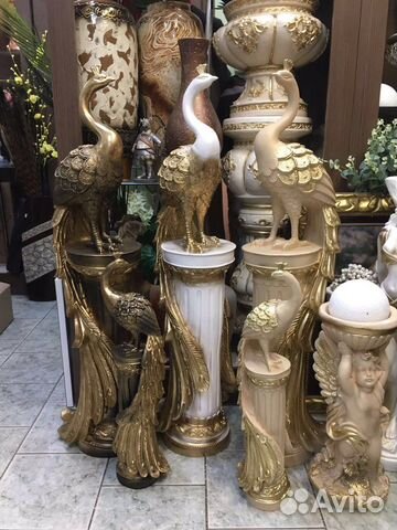 Интерьерные фигуры из гипса