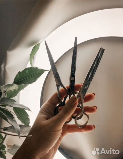 Ручная полировка волос, окрашивание, уход