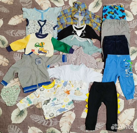 Вещи на мальчика 12мес