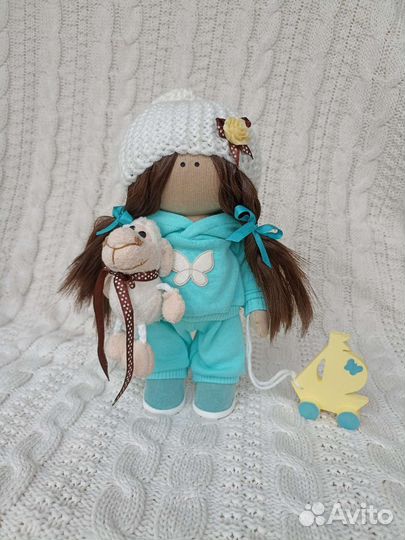 Интерьерная кукла ручной работы