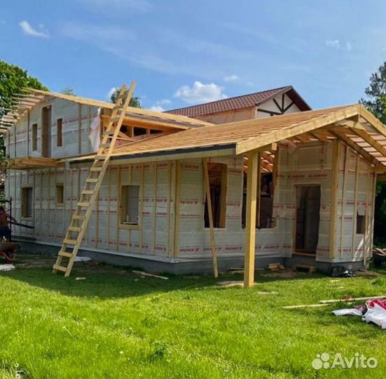 Строительство пристройки к дому