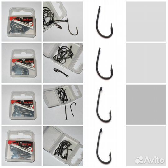 Крючки карповые CarpMaster в ассортименте