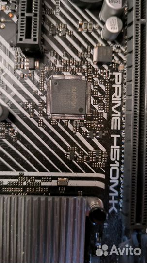 Материнская плата asus prime H510M-K