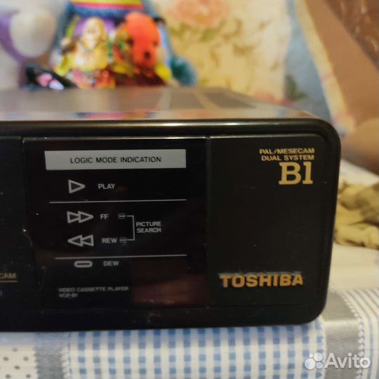 Видеомагнитофон плеер toshiba