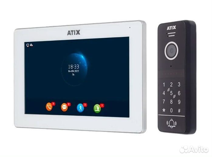 Комплект видеодомофона с wi-fi для дома AT-I-M721F