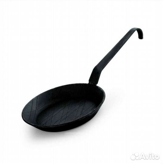 Сковорода с насечками, для стейка