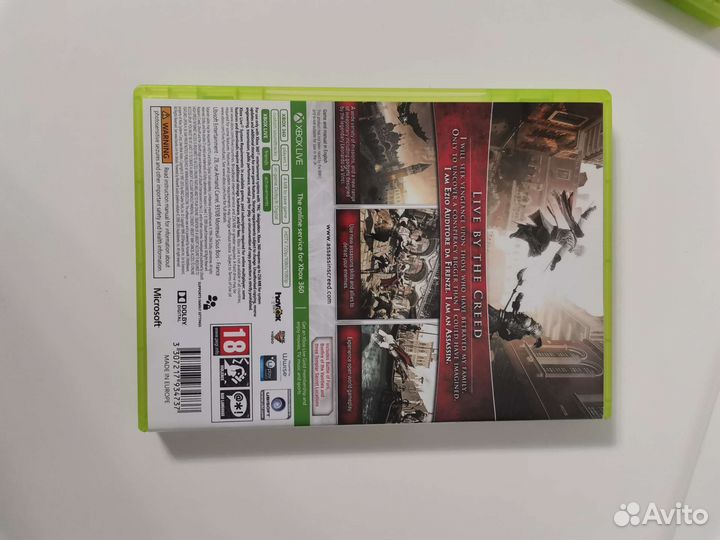 Assassins creed 2 xbox 360