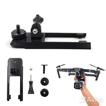 Держатель экшен камеры для DJI Mavic Pro