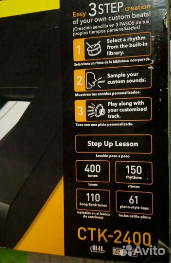 Синтезатор casio стк-2400