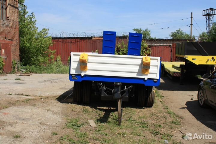 Прицеп бортовой Авиком 88712-04 с поворотным кругом, 2023