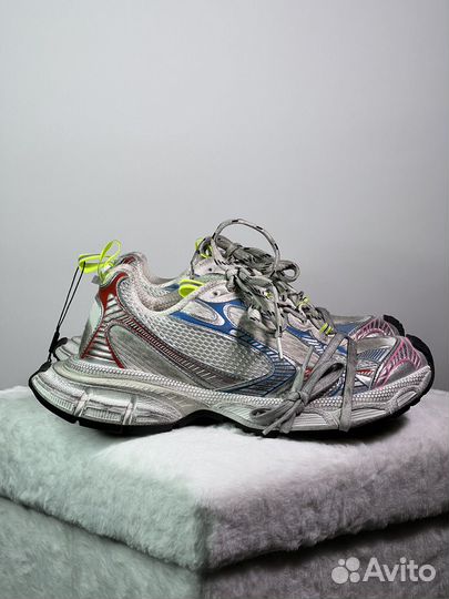 Кроссовки Balenciaga 3XL Sneaker White Blue Red