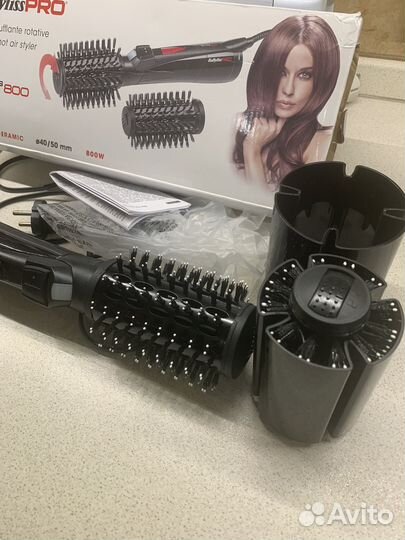 Фен щетка вращающаяся babyliss