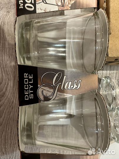 Рюмки новые