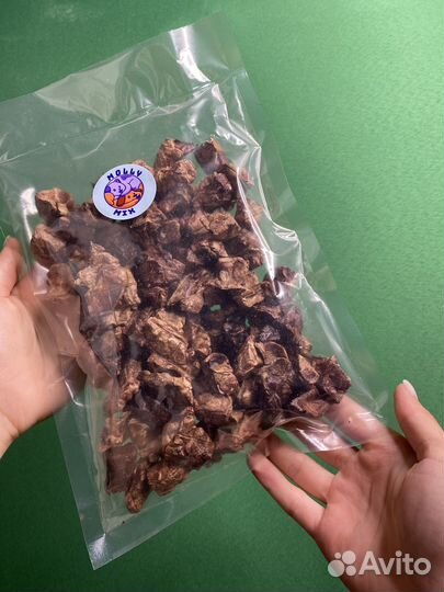 Лакомства для собак и кошек сушенное