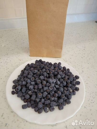 Ягоды черноплодной рябины сушёные, 100гр. в бумажн