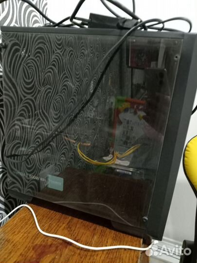 Игровой компьютер с монитором