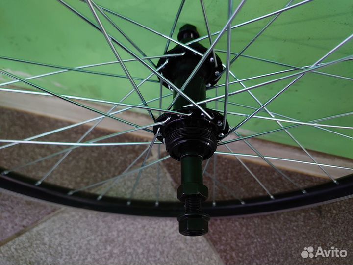 Колесо заднее 26 под трещетку под гайки