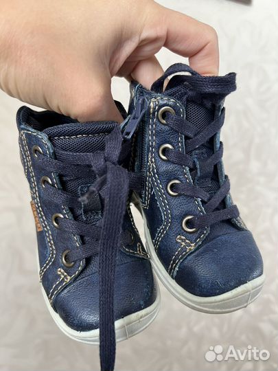 Ботинки демисезонные ecco 21 размер на мальчика