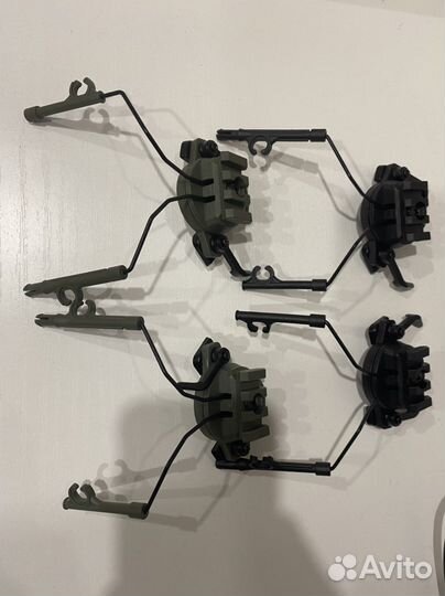 Крепление для активных наушников на шлем