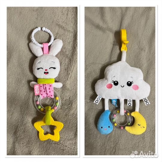 Игрушки подвески мякиши