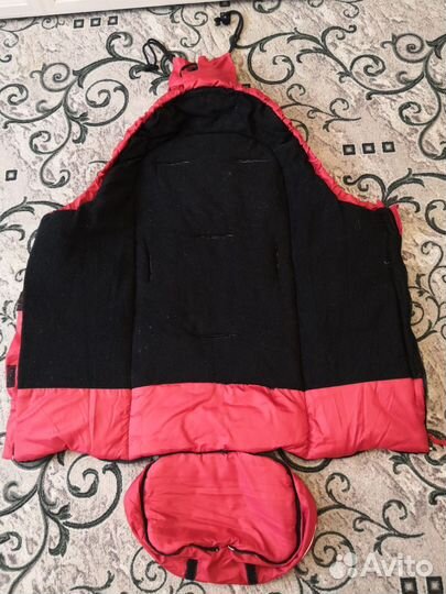 Кокон Kaizer, зимний конверт, в коляску, санки