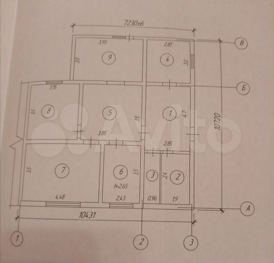 Дом 105 м² на участке 6 сот.