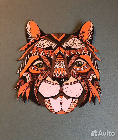 Картина на дереве