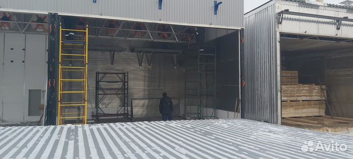 Сушильные камеры древесины - 60 куб.м загрузка