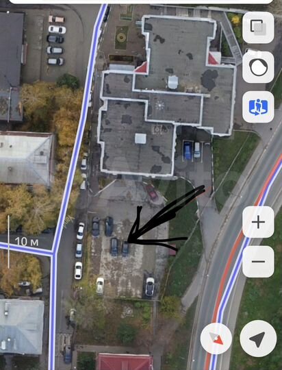 Машиноместо, 10 м²