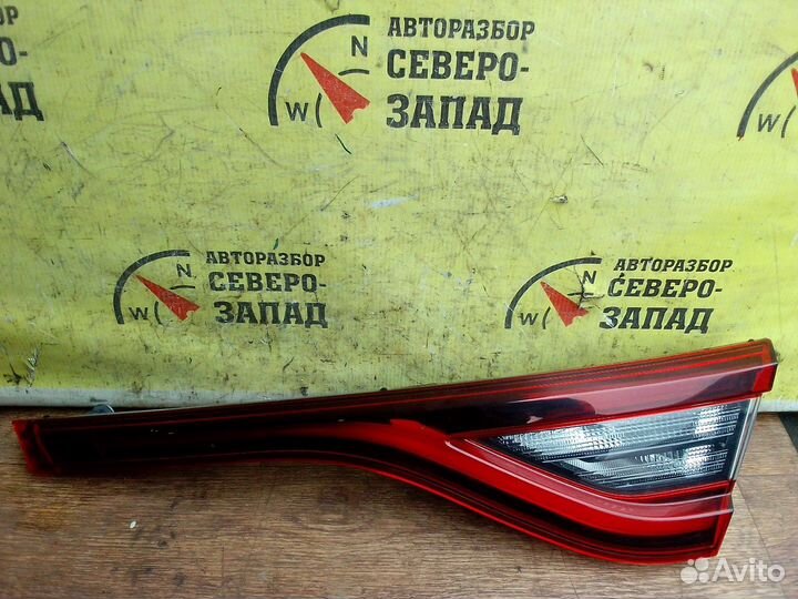 Renault arkana Фонарь правый внутренний 2019 год